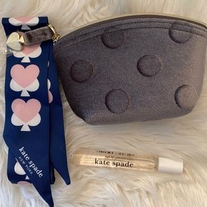 Kate Spade  Coin Purse, Ribbon & Heart Charm  and Small Carry Perfume🎁